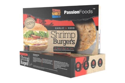 Garlic & Herb Shrimp Burgers