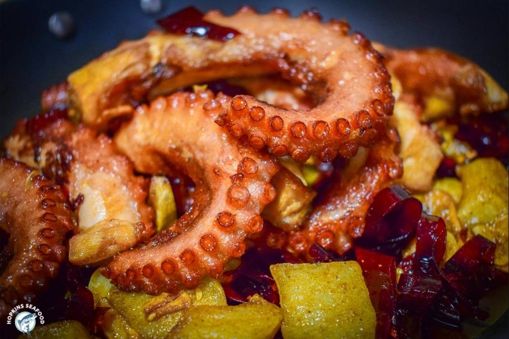 Cooked Octopus Legs