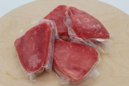 Frozen Ahi Tuna Steaks – 10 Lbs. Case