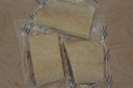 Frozen Halibut Portions – 10 Lbs. Case