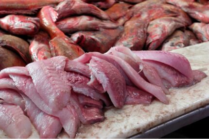 Frozen Whole Red Snapper – Scaled & Gutted (.5-.75 Lbs.) – 10 Lbs. Case
