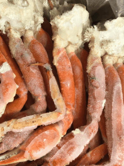 Frozen Bairdi Snow Crab Clusters – 25 Lbs. Case