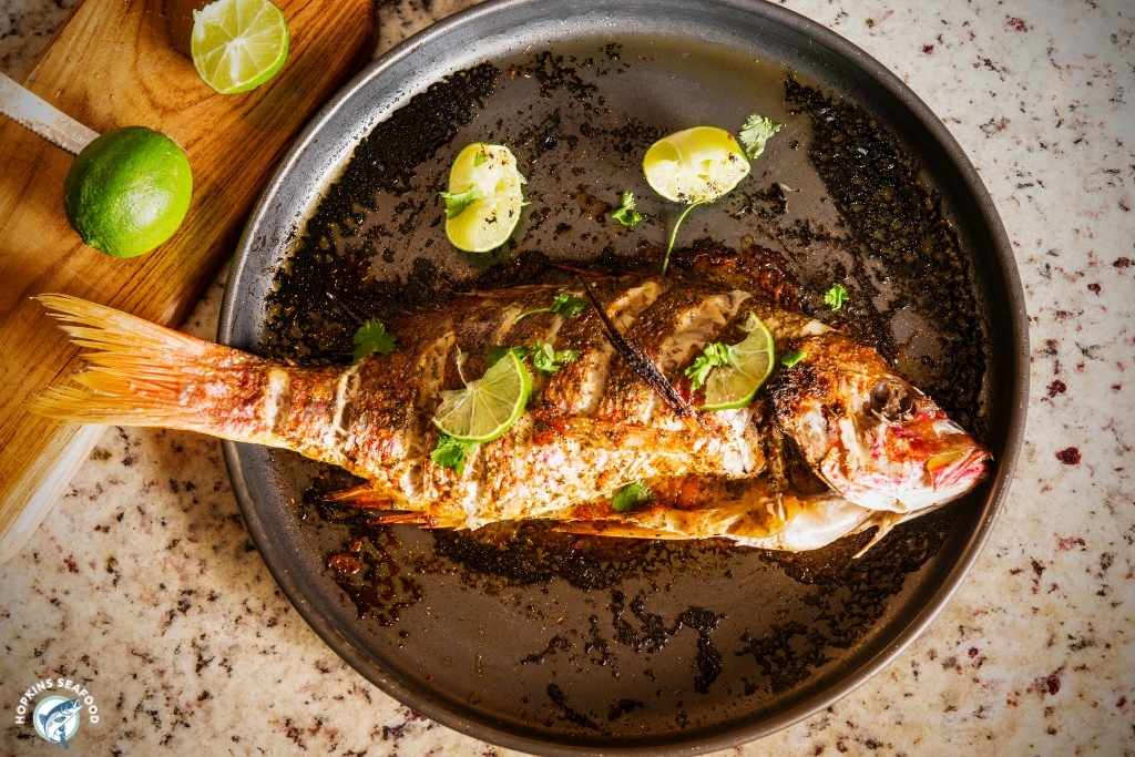 Fresh Whole Yellowtail Snapper