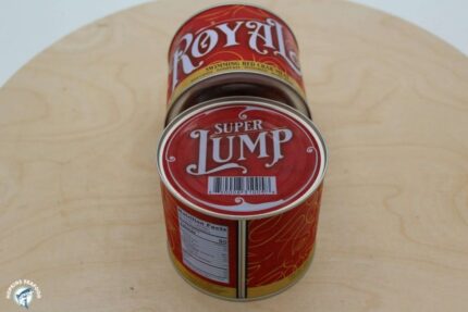 Pasteurized Chinese Super Lump Crab Meat (Royal Brand) – 1 Lbs. Can