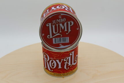 Pasteurized Chinese Jumbo Lump Crab Meat (Royal Brand) – 1 Lbs. Can