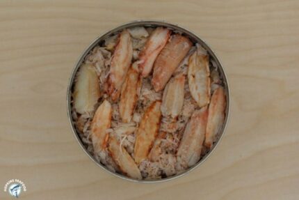 Pasteurized Indonesian Claw Crab Meat – 1 Lbs. Can