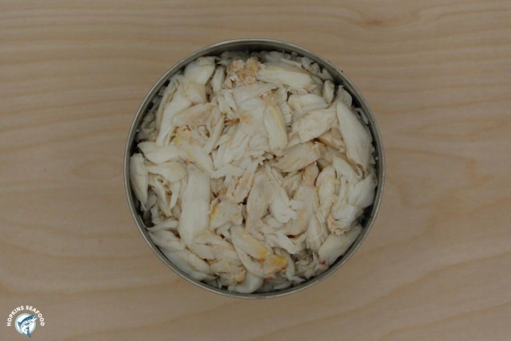 Pasteurized Chinese Lump Crab Meat - 1 Lbs. Can