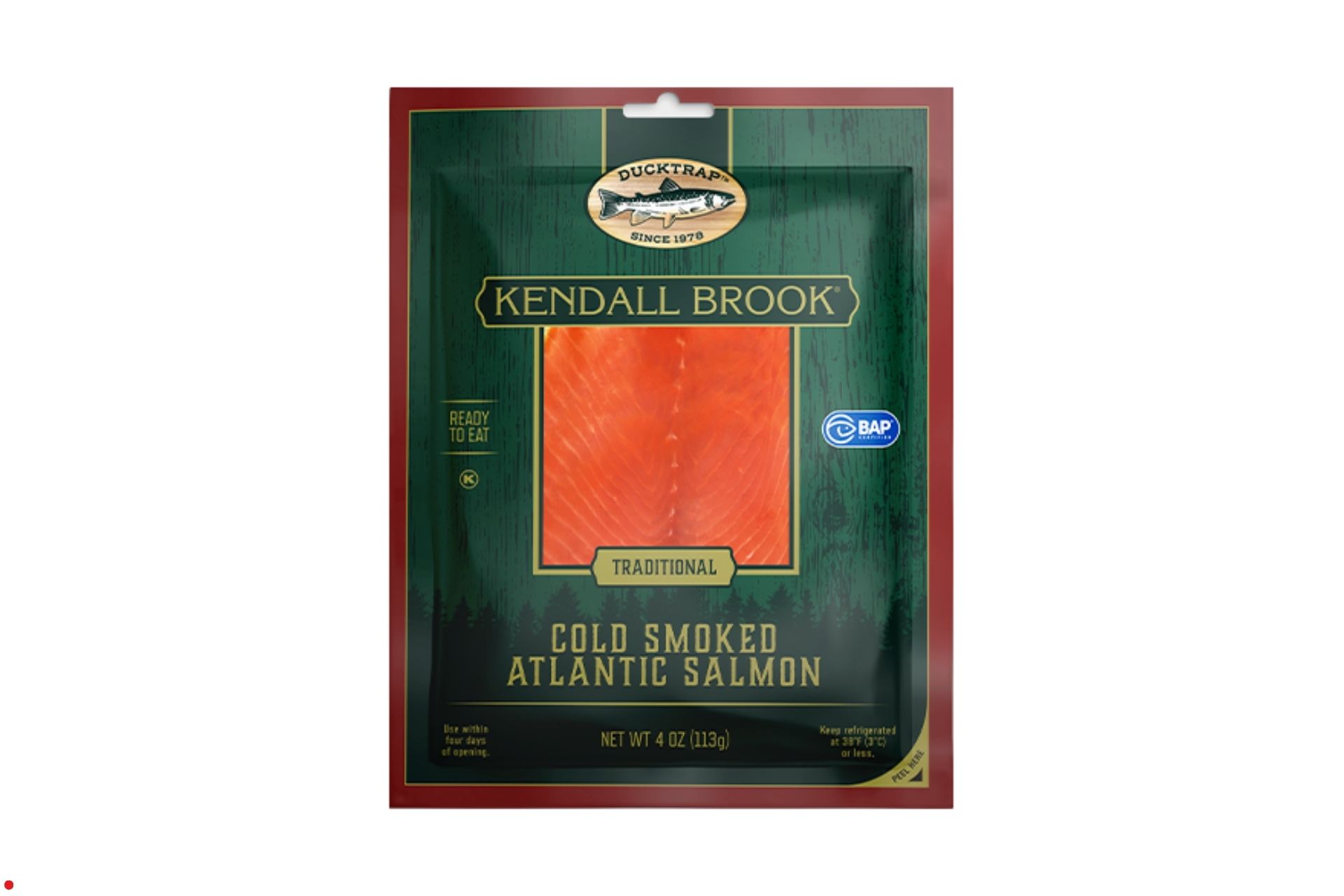 Smoked Rainbow Trout Fillets (Ducktrap Brand) - 8 Oz. Packages
