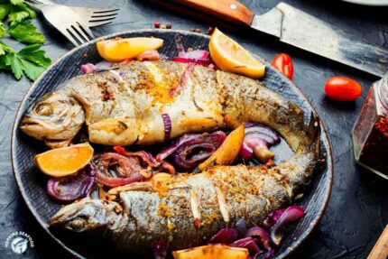 Frozen Whole Rainbow Trout – Deboned (10 Oz.) – 10 Lbs. Case