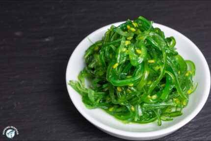Frozen Green Seaweed Salad – 4.4 Lbs. Tub