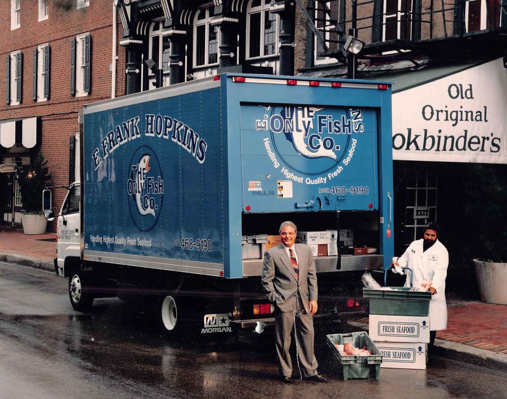 Hopkins Seafood - Steve Marmer at Bookbinders