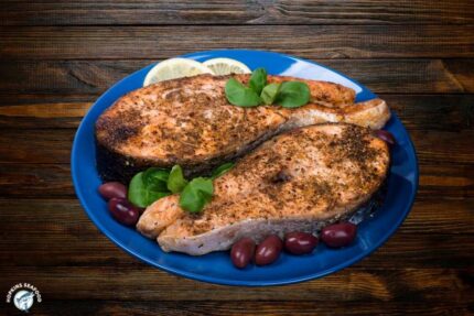 Frozen Swordfish Steaks CO – 10 Lbs. Case